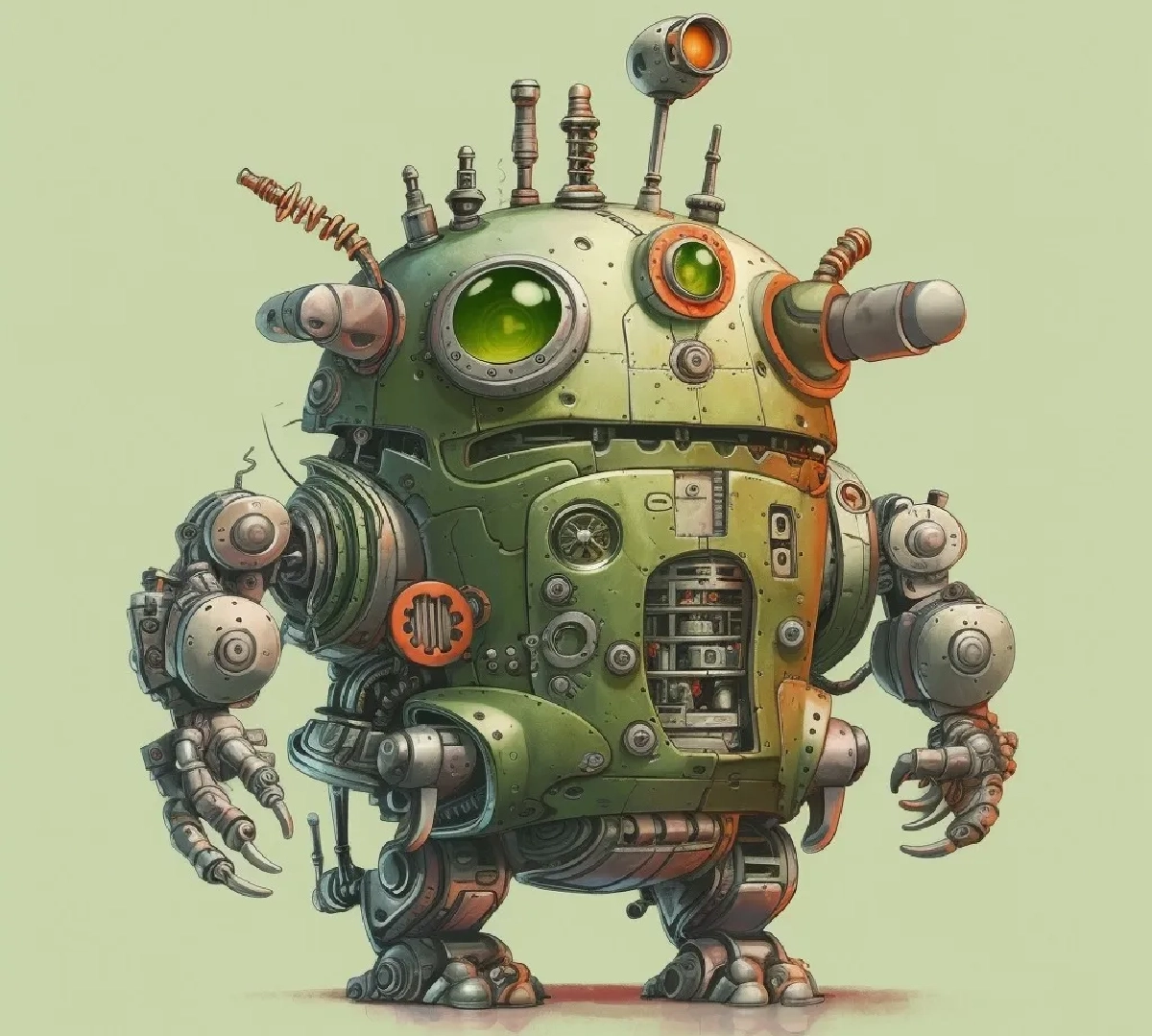 Telegram bot in cyberpunk universe